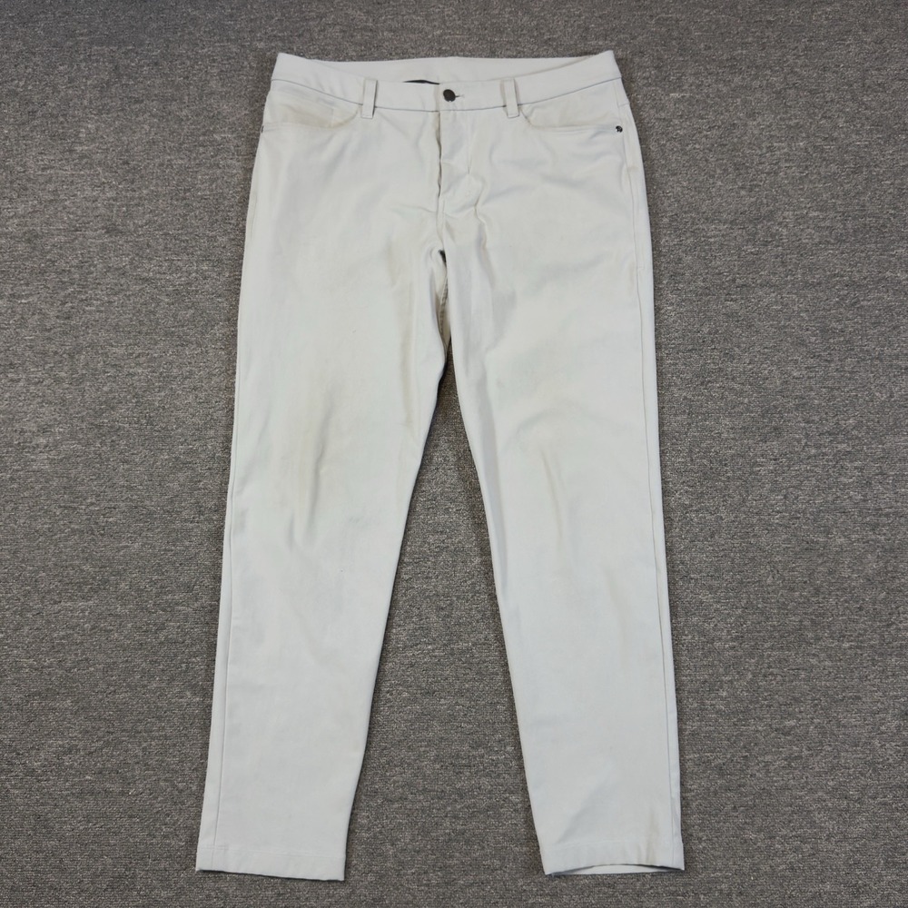 Lululemon ABC Slim Fit 5 Pocket Pants Men's Size 34x30 Warpstreme Golf Casual